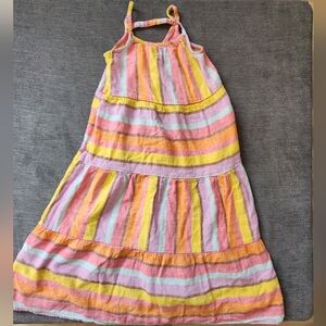 Colorful Striped Kids Dress Cat And Jack XS Size 5